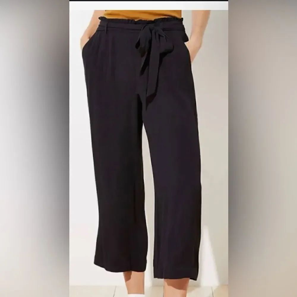 Loft Beach Black Swim Pants Size Medium Beach Pants Pull On